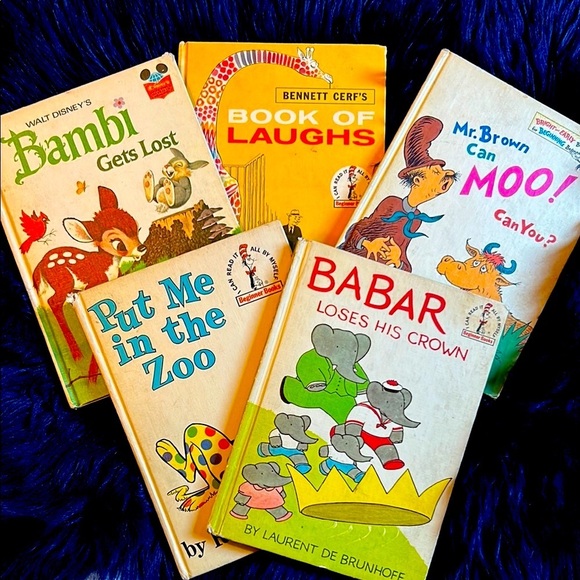 Vintage Kids Book Collection of Five (5) - Picture 1 of 2